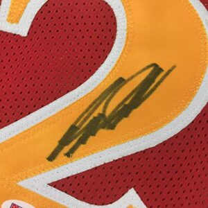 Autographed/Signed Dominique Wilkins Atlanta Red Basketball Jersey PSA/DNA COA