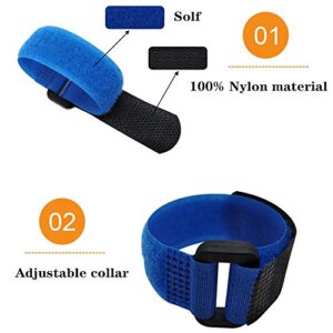 Minelife 4 Pack No Crow Rooster Collar, Chicken Collar Anti-Hook Noise Free Neckband No Crow Noise Neck Belt for Roosters - Prevent Chickens from Screaming, Disturbing Neighbors