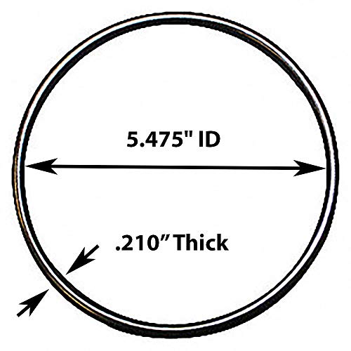 OR-250 (OR250) Replacement Filter Housing O-Ring Buna-N ORing Compatible with Culligan (3 Pack)