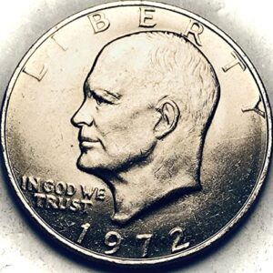 1972 P Eisenhower Dollar Seller About Uncirculated