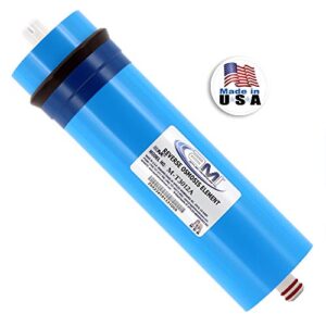300 gpd tankless reverse osmosis membrane | tankless ro membrane water filter replacement for reverse osmosis water filtration system | 3" x 12" universal compatibility | made in usa