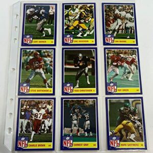 1984 Topps Stars Football 11 Card Glossy Set Dan Marino Rookie