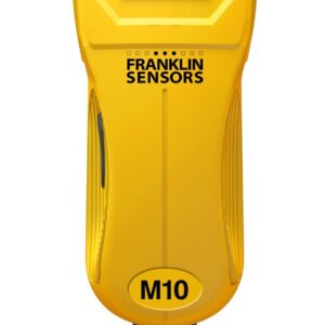 Franklin Sensors ProSensor M10 Professional Stud Finder with 3-Sensors for the Highest Accuracy Detects Wood & Metal Studs with Incredible Speed, Yellow