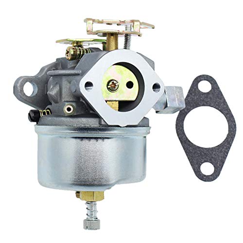 QAZAKY Adjustable Carburetor Compatible with Tecumseh 632107 640084A 640084B 640299A 640299B Craftsman Toro 38035 38052 38054 38052C 38035C 38056 421 521 Snow Blower Thrower Snowblower Carb