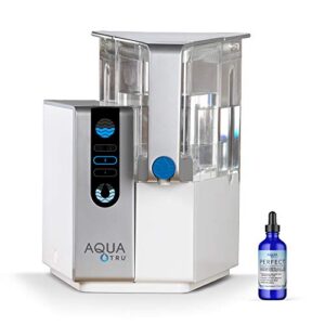 aquatru - countertop water filtration purification systems (aquatru w/perfect minerals)