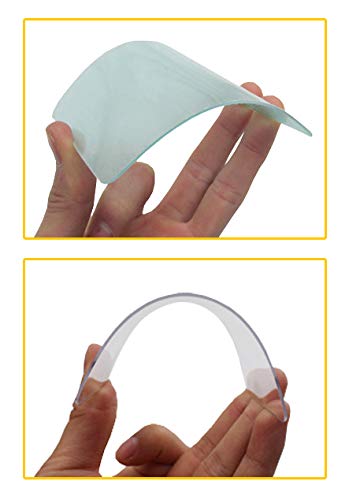 10-PACK Welding Protective Lens Replacement 4.5 X 5.25 inch (114 mm x 133 mm) Transparent Cover Lens Cover