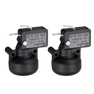 aupoko micro anti tilt dump switch for patio heater, 2pcs thp-atm tip over switch fits for propane gas patio heater tank top cabinet heaters outdoor or room heater fd4 dump switch 16a 125vac 20a t125