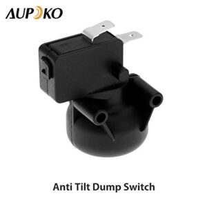 Aupoko Micro Anti Tilt Dump Switch for Patio Heater, 2Pcs THP-ATM Tip Over Switch Fits for Propane Gas Patio Heater Tank Top Cabinet heaters Outdoor or Room Heater FD4 Dump Switch 16A 125VAC 20A T125