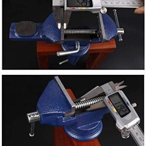 Vise Universal Rotate 360° Work Clamp-on Vise Table Vise, 3"