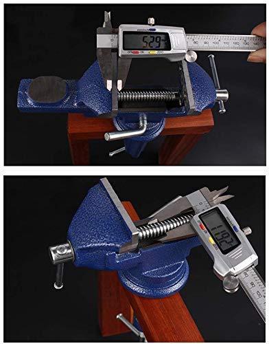 Vise Universal Rotate 360° Work Clamp-on Vise Table Vise, 3"