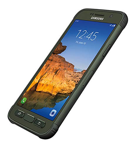 SAMSUNG Galaxy S7 Active G891A 32GB Locked AT&T Shatter,Dust and Water Resistant Smartphone w/ 12MP Camera - Camo Green