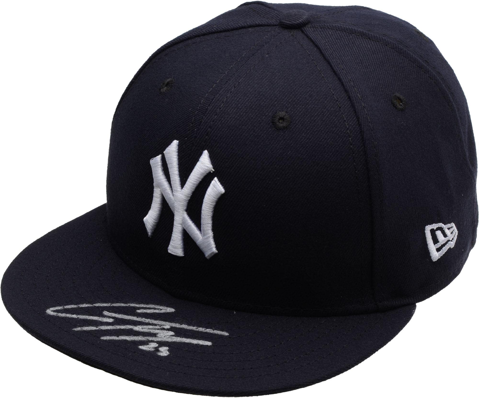 Gleyber Torres New York Yankees Autographed New Era Baseball Cap - Autographed MLB Hats