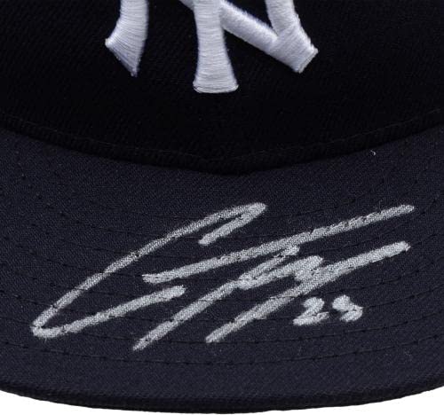 Gleyber Torres New York Yankees Autographed New Era Baseball Cap - Autographed MLB Hats