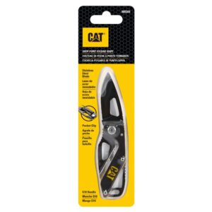Caterpillar - 5-1/4" Cat Folding Pocket Buddy, Hand Tools, Knives/Blades - No Utility, Knives - Folding (980265)