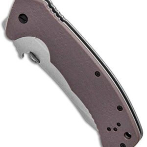 Kershaw Emerson CQC-11K D2 Steel Folding Pocket Knife, 3.5 inch Manual Open, G10 Front, 5.8 oz,Brown