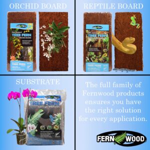 Fernwood Orchid Growing Medium and Reptile Substrate- Natural, Organic, Long Lasting | for Orchids and Other Epiphytes | Use in Terrariums and Vivariums | 10 Liters (9.1 U.S. Quarts)