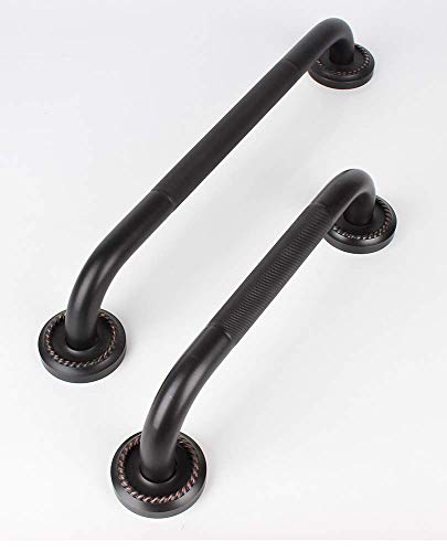 700Brass 24-Inch Grab Bar Featuring Anti-Slip Handrail, Oil Rubbed Bronze, Bathroom Bathtube Shower Safety Rail