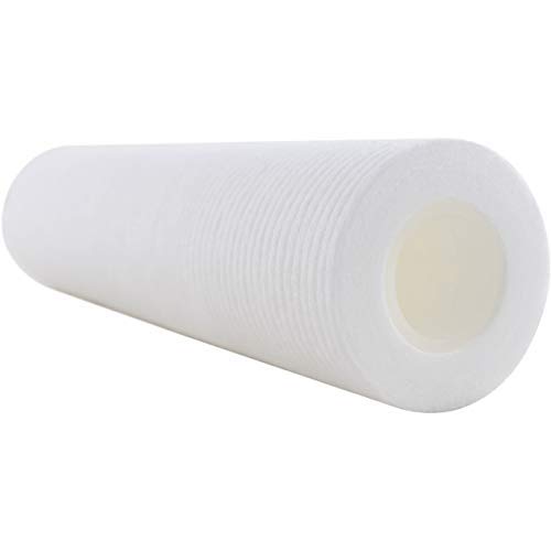 SpiroPure SP-PD5 10x2.5 5 Micron Thermal Bonded Grooved Polypropylene Sediment Water Filter Cartridge SBC-25-1005 PD-5-934 155749-43 (Case of 24)