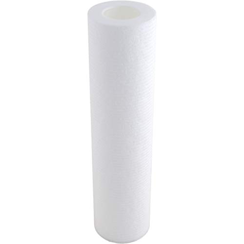 SpiroPure SP-PD50 10x2.5 50 Micron Thermal Bonded Grooved Polypropylene Sediment Water Filter Cartridge PD-50-934 155752-43 (Case of 24)