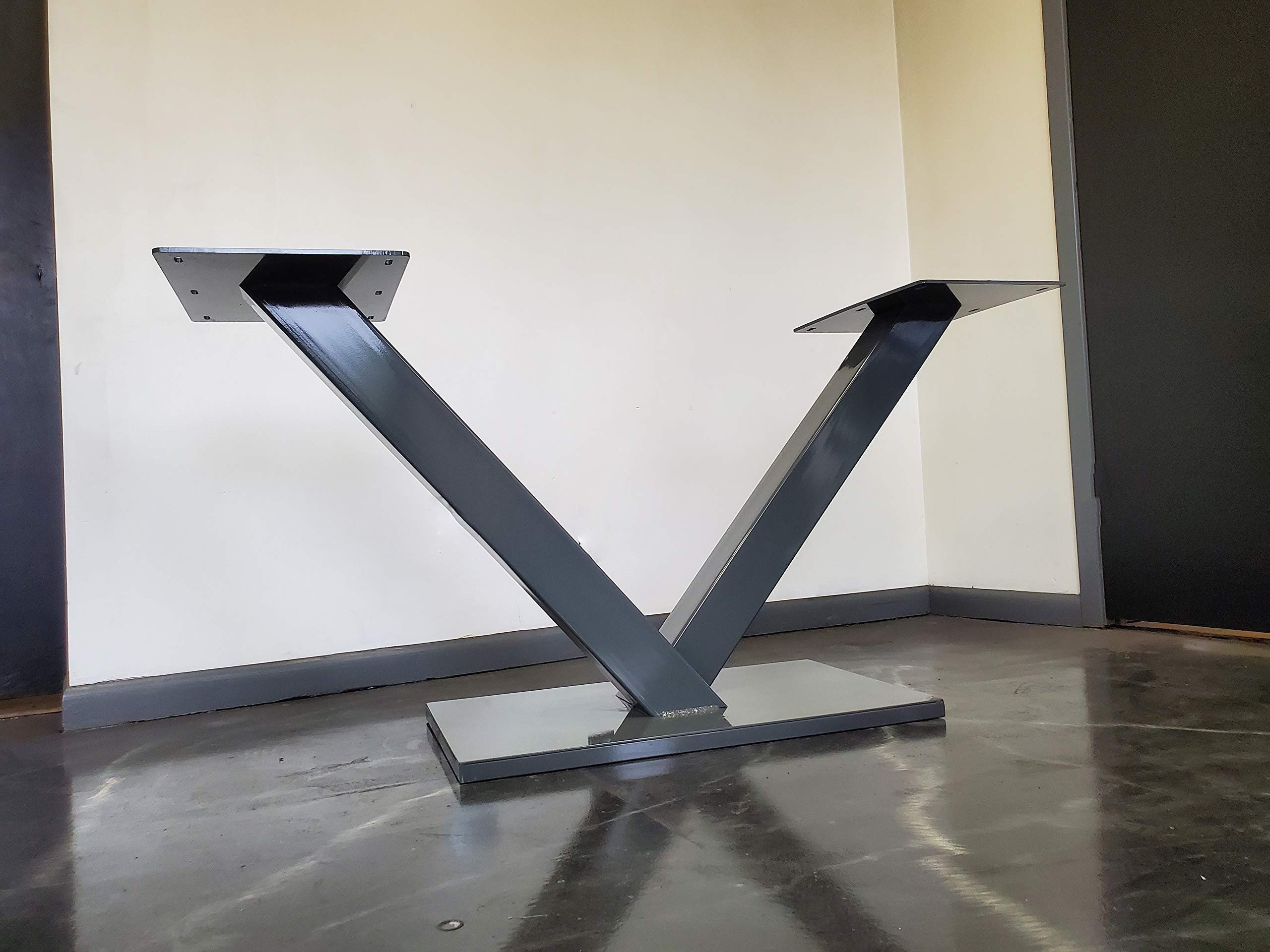 Converge Style Metal Table Base - Any Size and Color