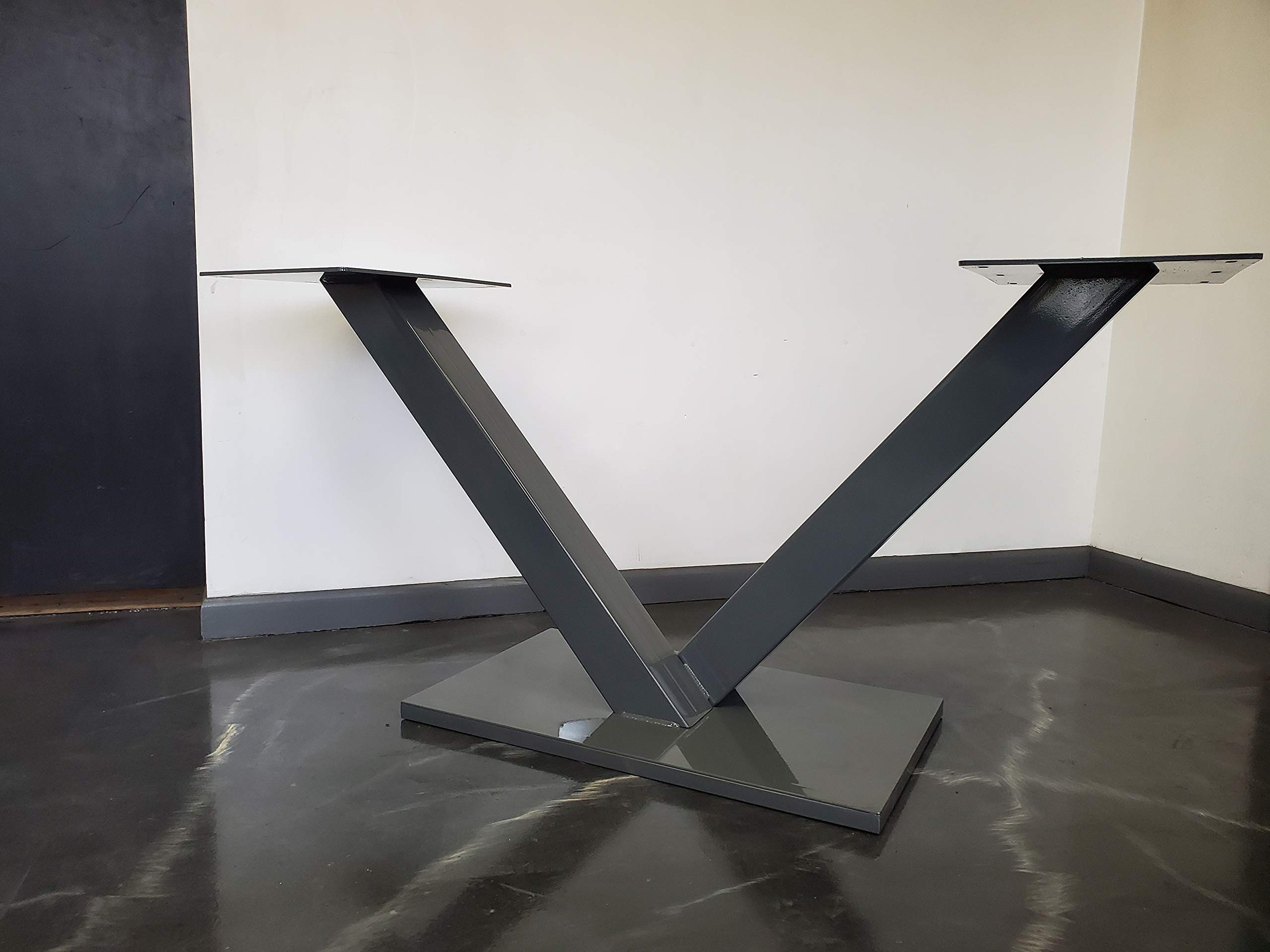 Converge Style Metal Table Base - Any Size and Color