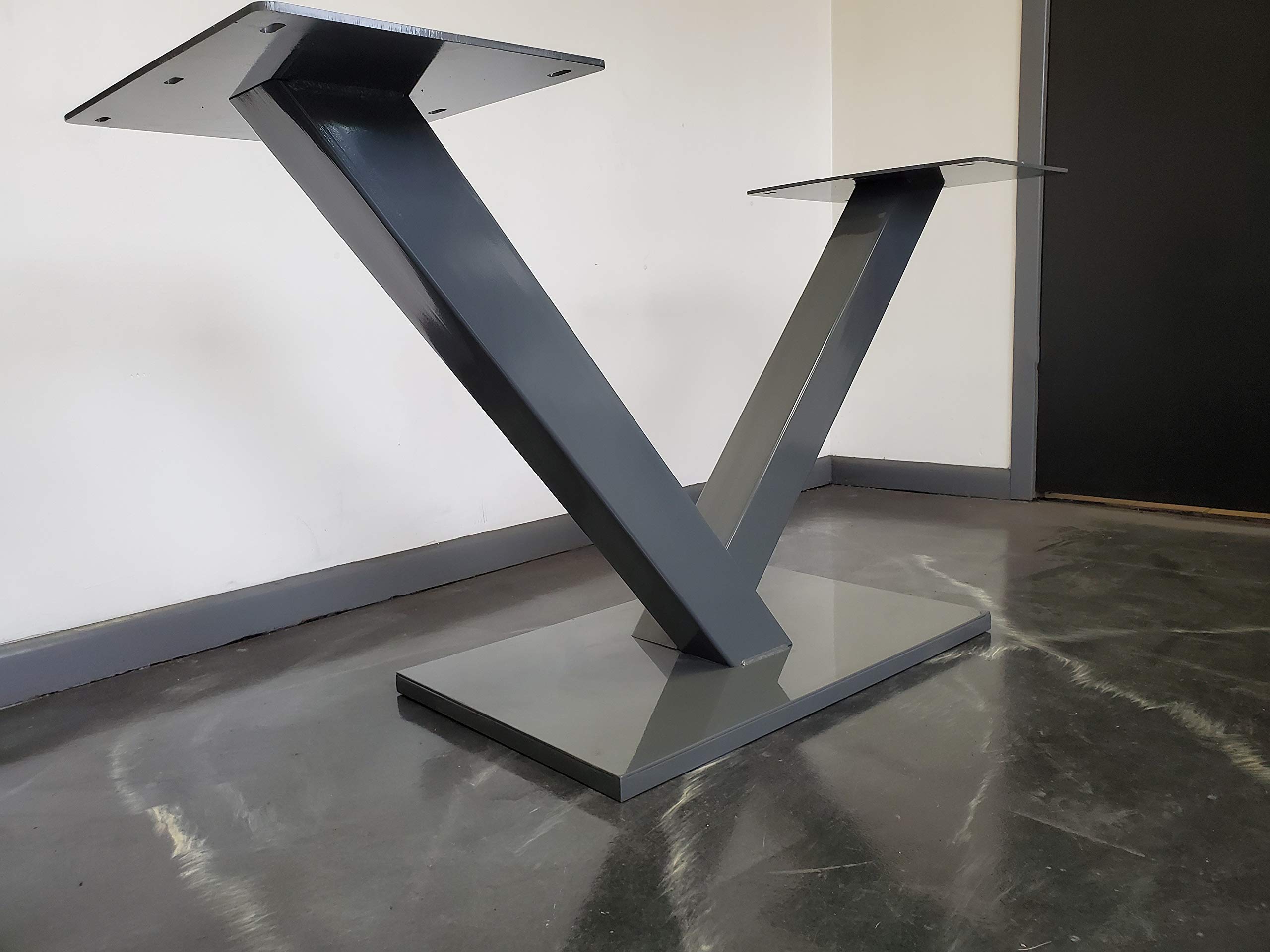 Converge Style Metal Table Base - Any Size and Color