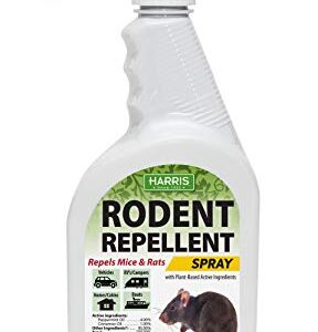 Harris Mouse, Rat & Rodent Repellent Kit, 20oz Spray and 1oz Gel Syringe