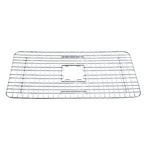 sinksense wren 27" x 15" kitchen sink bottom grid, stainless steel