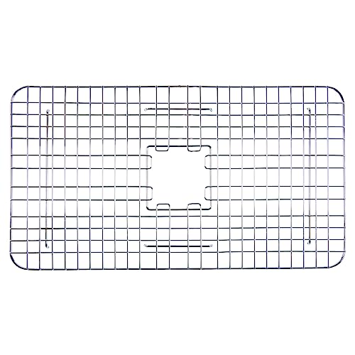 SinkSense Wren 27" x 15" Kitchen Sink Bottom Grid, Stainless Steel