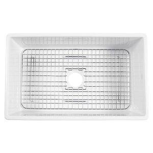 SinkSense Wren 27" x 15" Kitchen Sink Bottom Grid, Stainless Steel