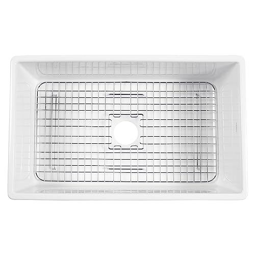 SinkSense Wren 27" x 15" Kitchen Sink Bottom Grid, Stainless Steel