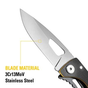 Caterpillar - 6-1/4" Folding Pocket Knife W/Bottle Open, Hand Tools, Knives/Blades - No Utility, Knives - Folding (980298)