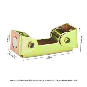 Magnetic Tab Holder, V Type Magnetic Welding Clamps Holder Suspender Fixture Magnetic Tab Holder MagTab Used on Doors, Tool Boxes