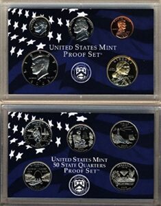 2003 s u.s. mint 10 coin clad proof set in ogp proof