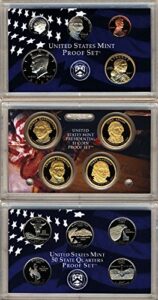 2007 s u.s. mint 14 coin clad proof set in ogp proof