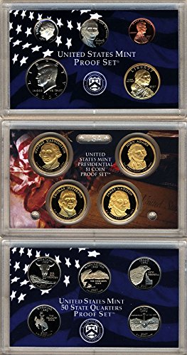 2007 S U.S. Mint 14 coin Clad Proof Set In OGP Proof