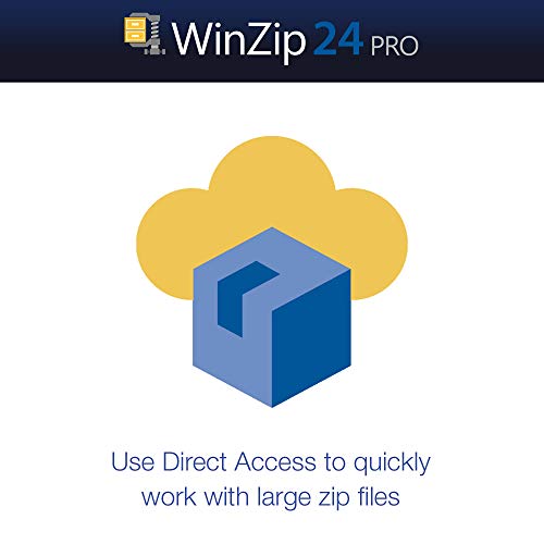 Corel WinZip 24 Pro | File Compression & Decompression Software with Essential Backup Tools | Subscription-Free [PC Download] [Old Version]