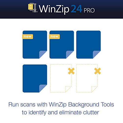 Corel WinZip 24 Pro | File Compression & Decompression Software with Essential Backup Tools | Subscription-Free [PC Download] [Old Version]
