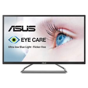 asus va32uq 31.5” hdr monitor 4k (3840 x 2160) freesync eye care displayport hdmi hdr10,black