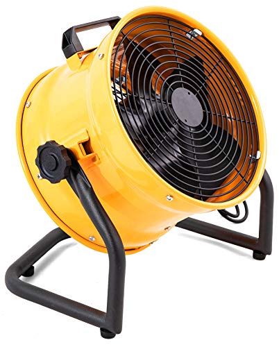 MOUNTO 1/2HP 3000CFM 12" Portable Axial Blower Exhaust Fan Confined Space Blower