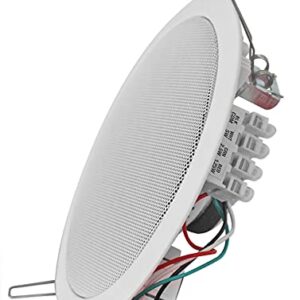 JBL Commercial 70v Amp+12 White 5" Ceiling Speakers for Restaurant/Bar/Cafe