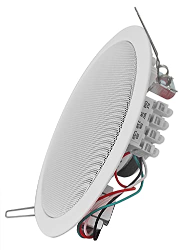 JBL Commercial 70v Amp+12 White 5" Ceiling Speakers for Restaurant/Bar/Cafe