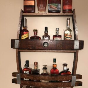 Lighted Wine/Whiskey Rack