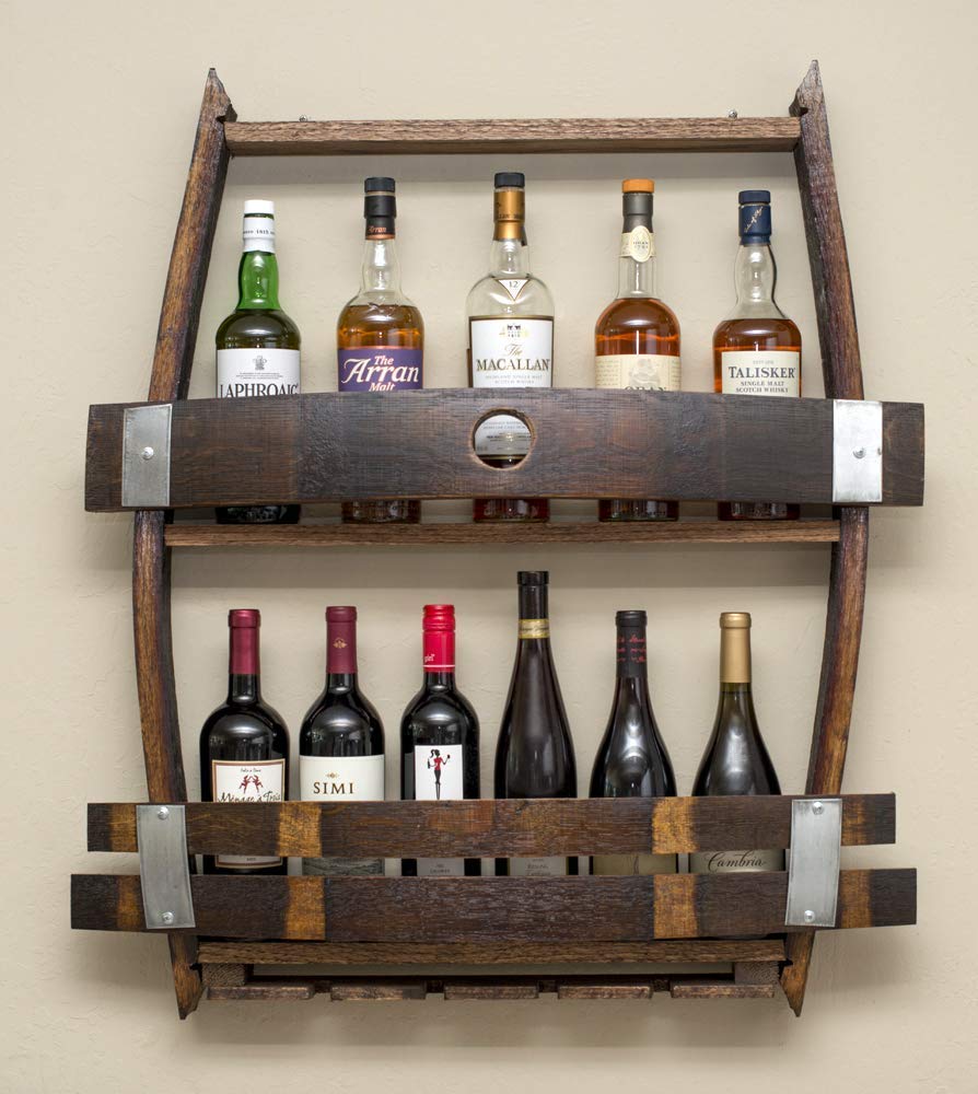 Lighted Wine/Whiskey Rack