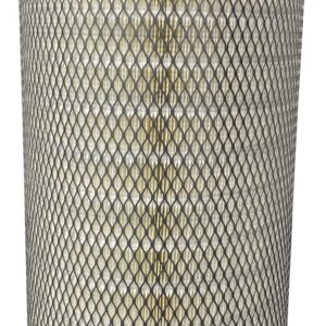 Braden Filtration Dust Collector Filter - Height: 26" OD: 13.84" ID: 9.479" / Cellulose Polyester Blend FR, Open-Open pans - MADE IN USA