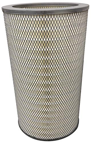 Braden Filtration Dust Collector Filter - Height: 26" OD: 12.75" ID: 8.375" / Cellulose Polyester Blend FR, Open-Open pans - MADE IN USA