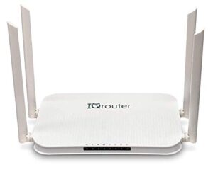 iqrouter – iqrv3 self-optimizing router with dual band wifi adapts to your line for improved quality