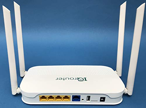 IQrouter – IQRV3 Self-Optimizing Router with Dual Band WiFi adapts to Your line for Improved Quality