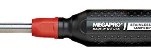 Megapro Tamperproof 15 in 1 Multi Bit Screwdriver (Black/Red)