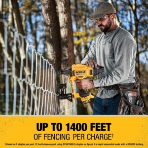 DEWALT DCFS950B 20V MAX* XR 9 GA Cordless Fencing Stapler (Tool Only)